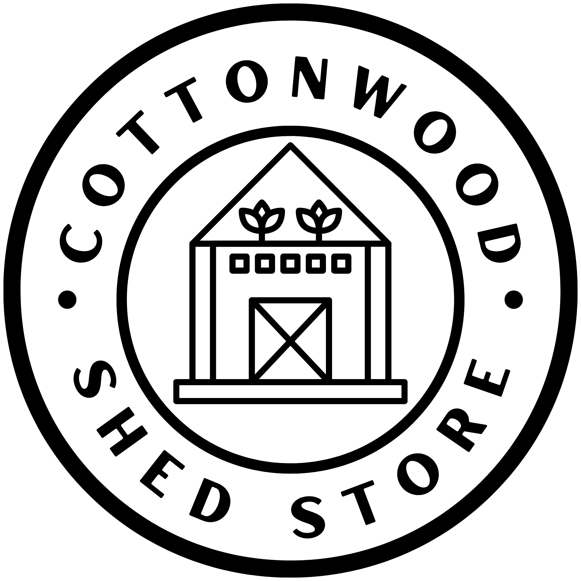 Cottonwood Shed Store logo