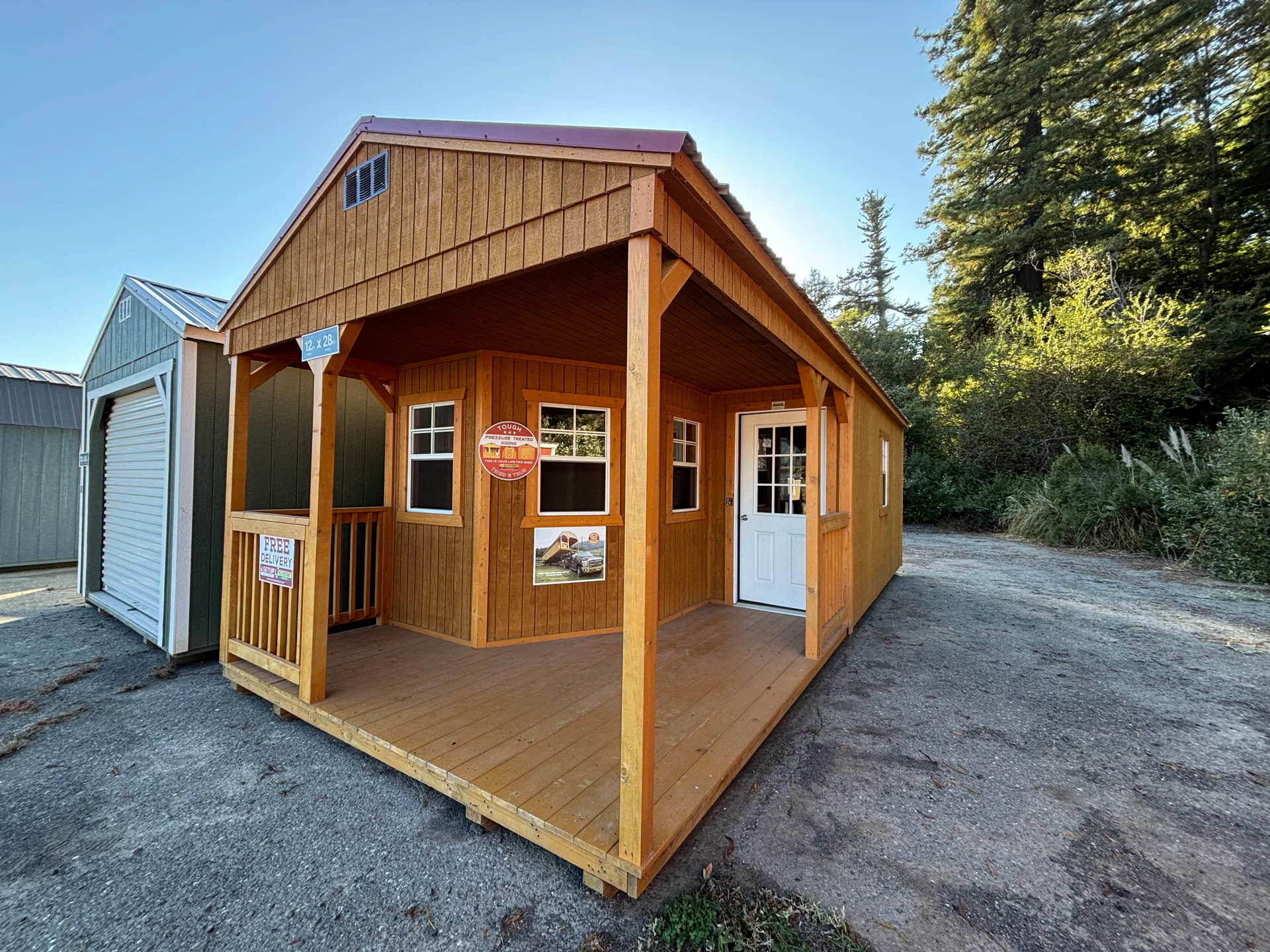 12 × 28 Utility Deluxe Playhouse at Rio Dell