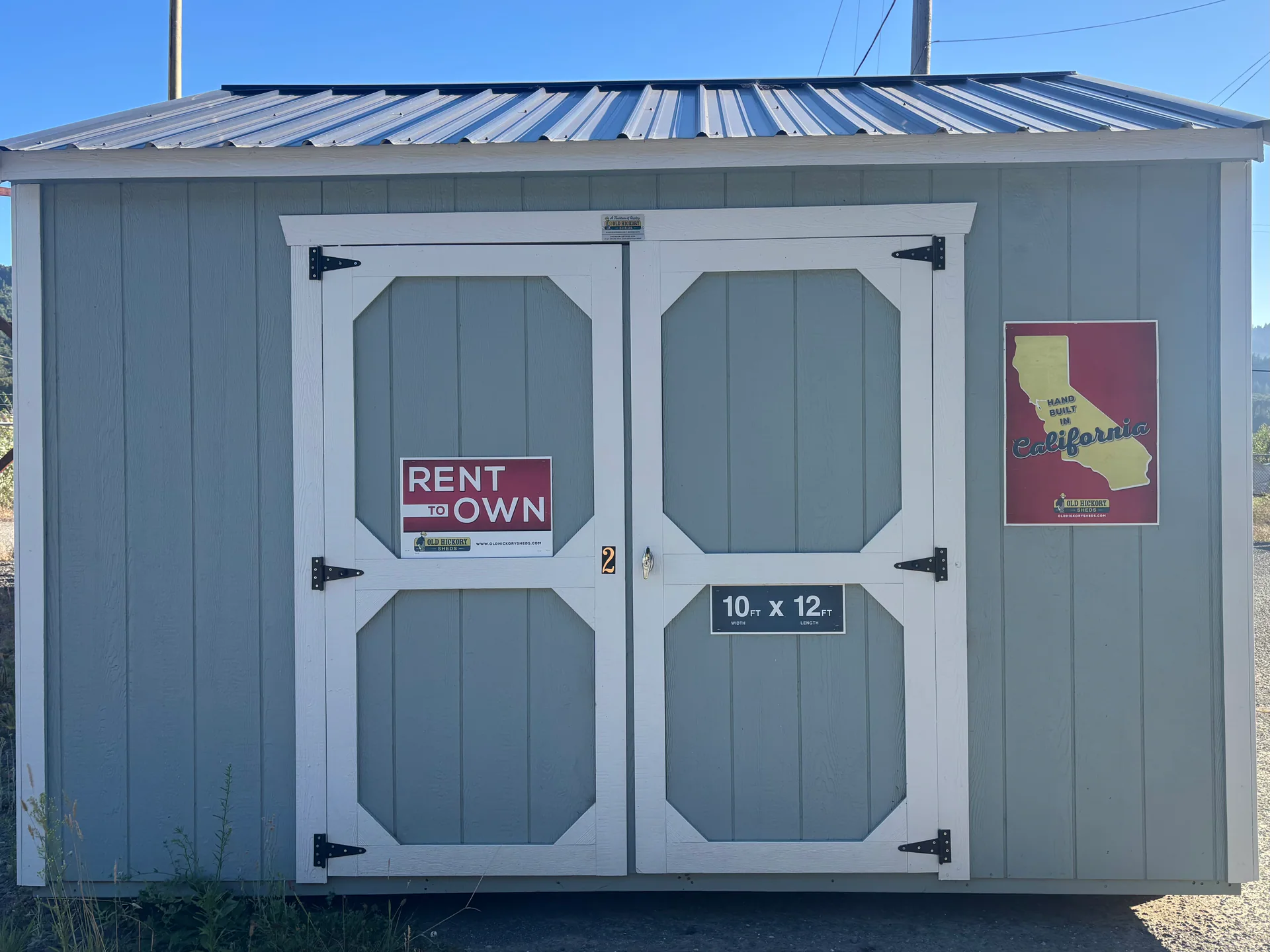 10 × 12 Utility at Rio Dell