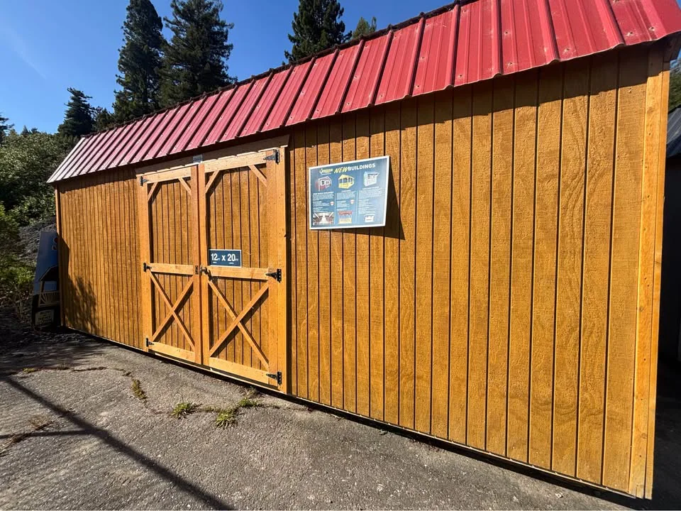 12 × 20 Lofted Barn at Rio Dell