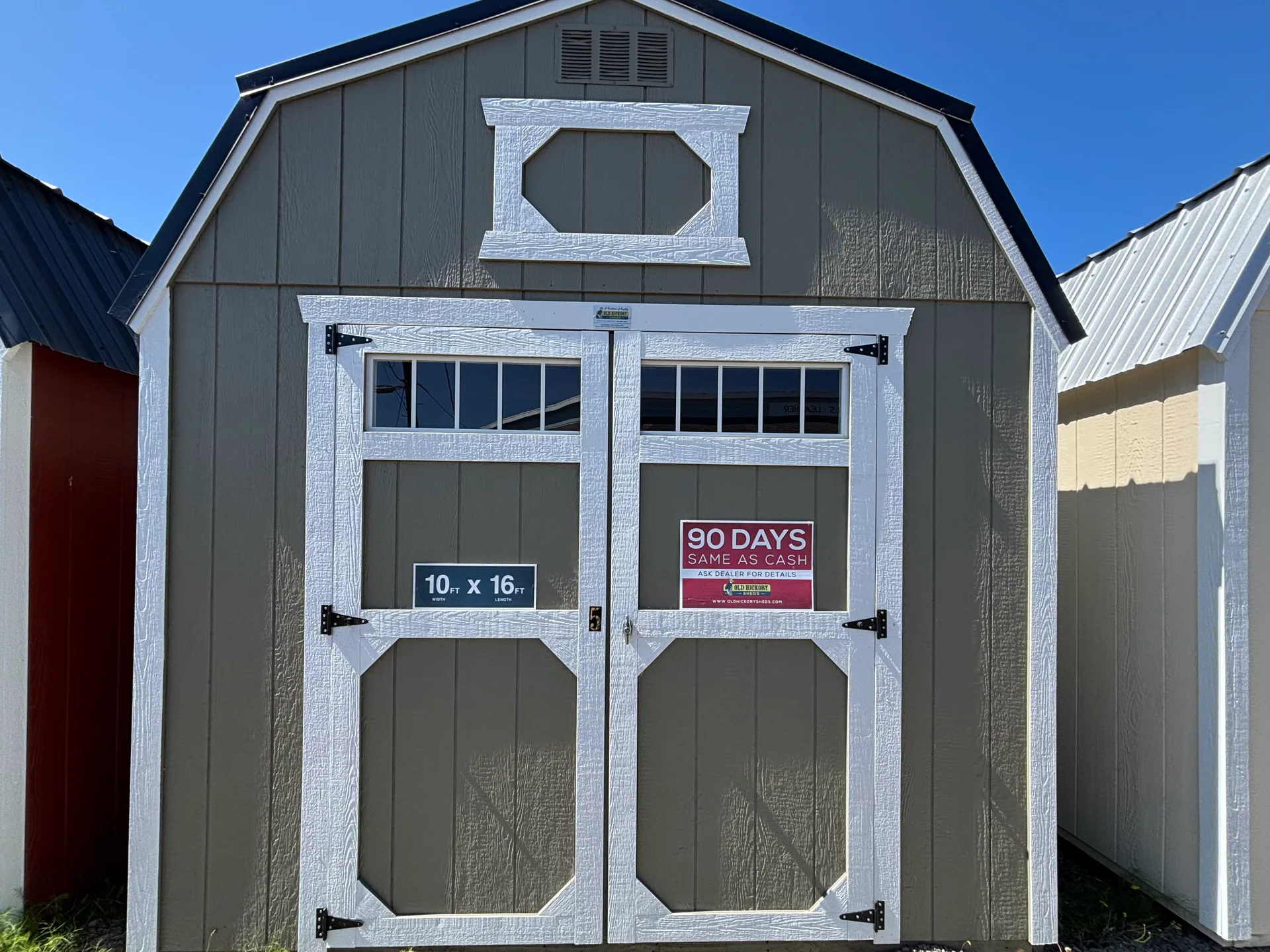 10 × 16 Lofted Barn