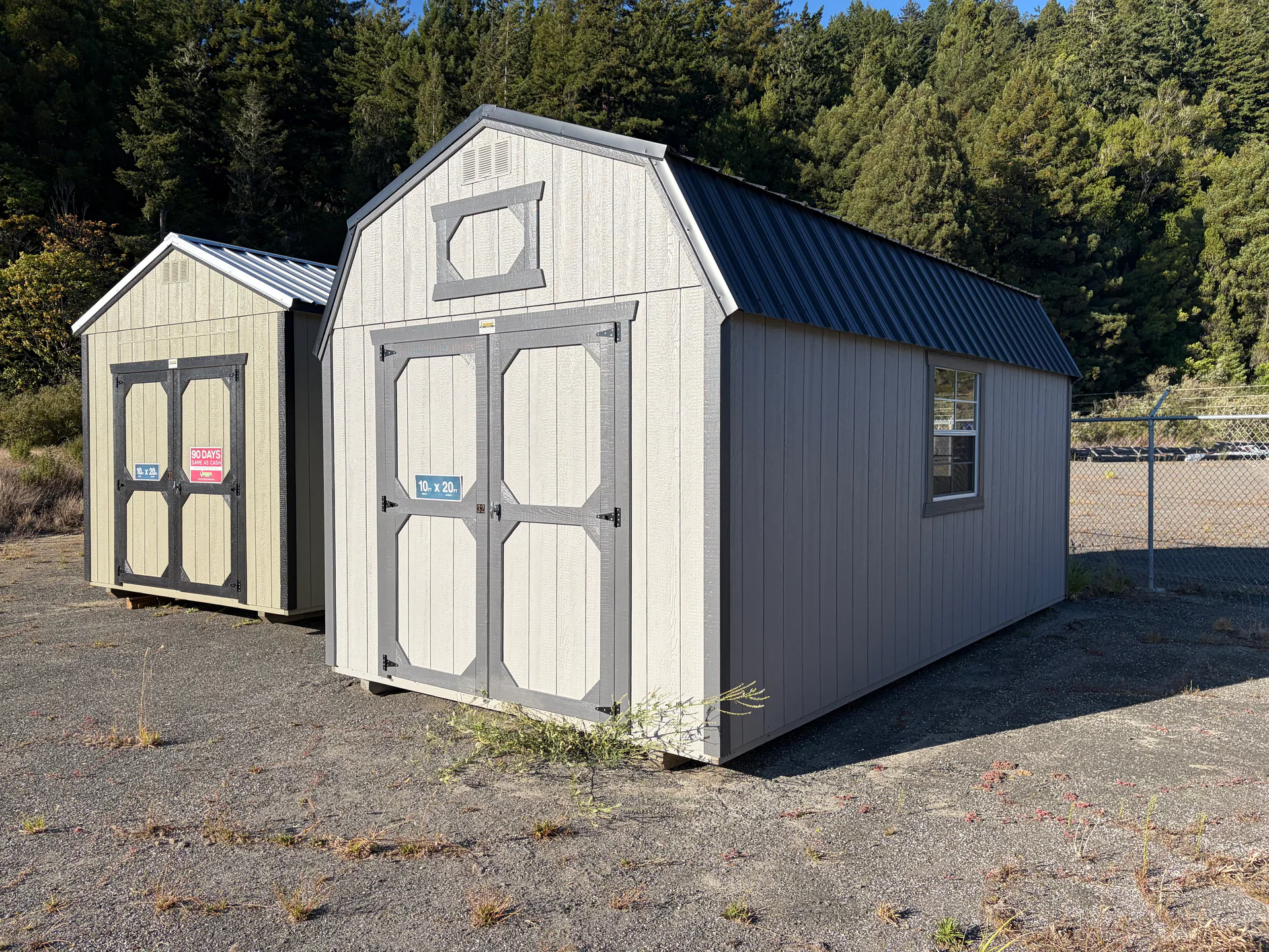 10 × 20 Lofted Barn at Rio Dell