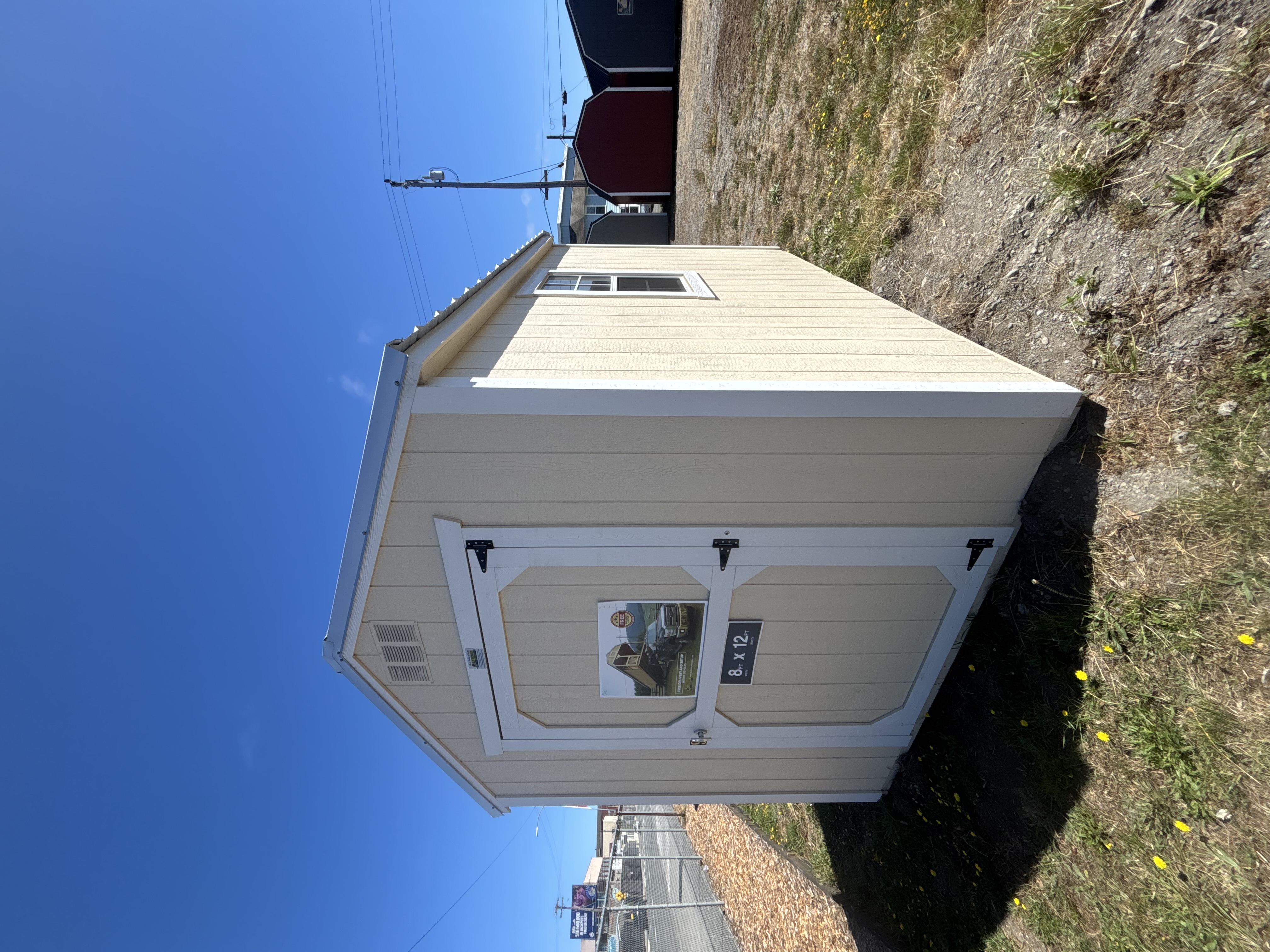 8 × 12 Utility at Eureka