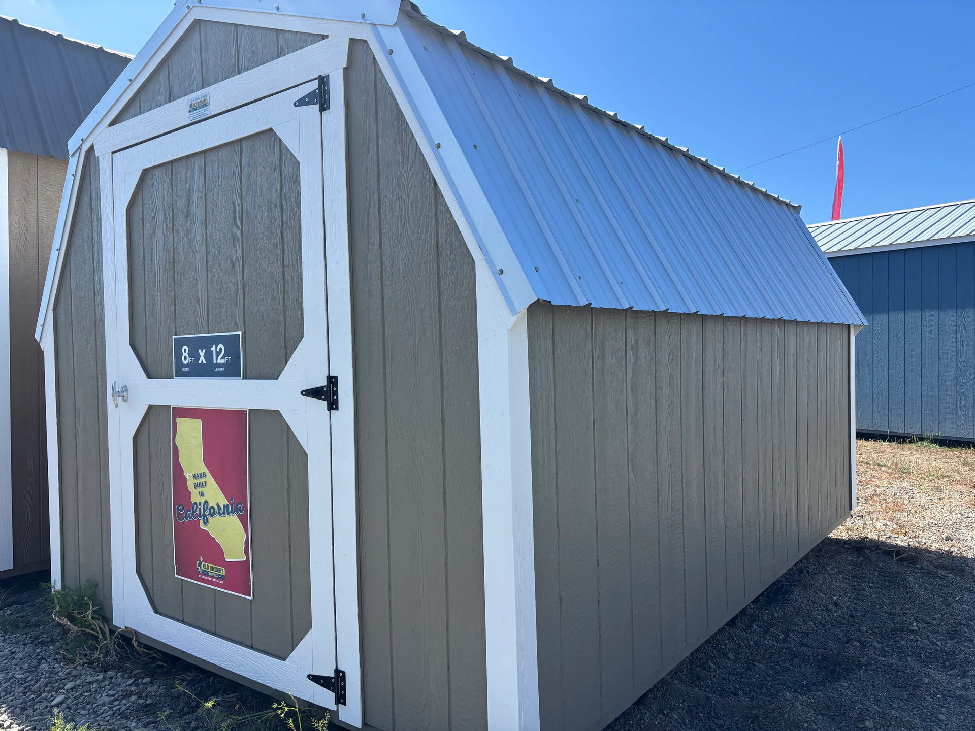 8 × 12 Barn at Eureka