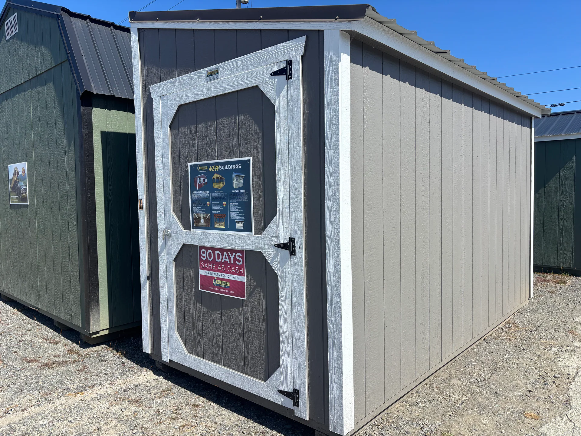 6 × 12 Metro Shed