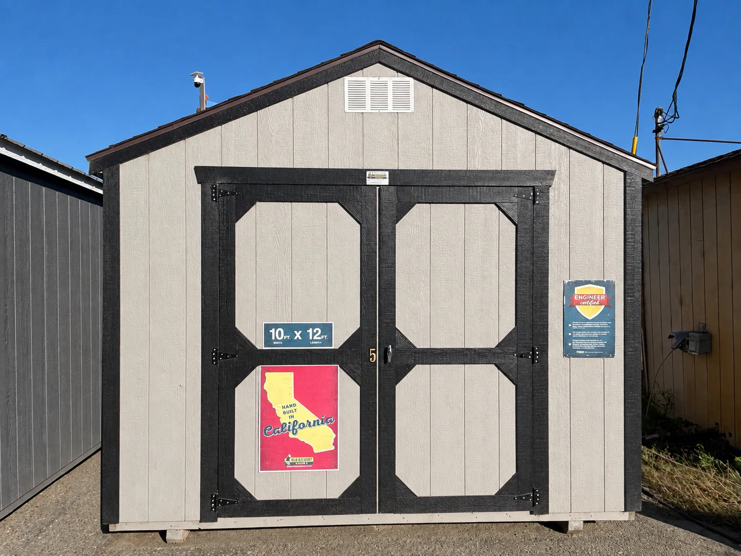 10 × 12 Utility at Rio Dell
